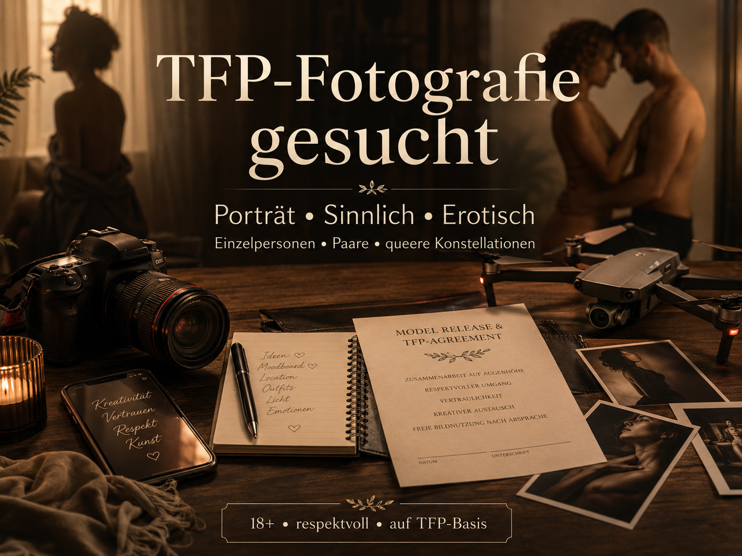 Mitmach-Aufruf: TFP-Fotografie gesucht